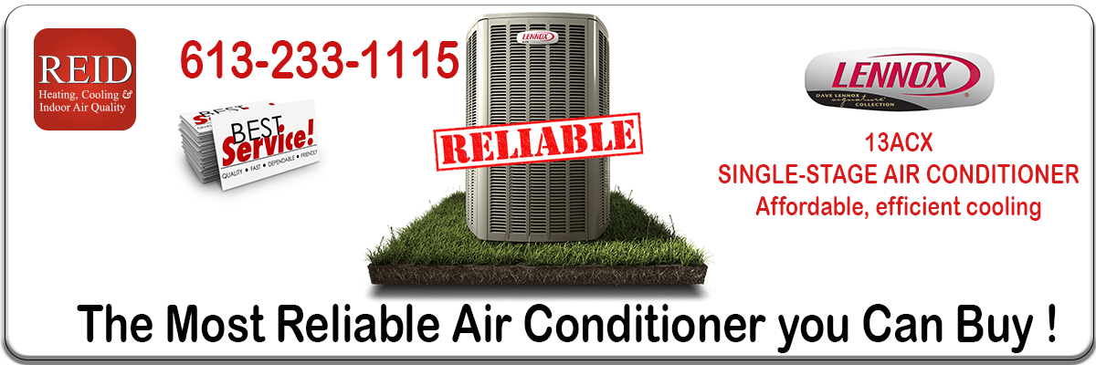 This is our Main Page Title First Image. Its says Reid Heating and Cooling